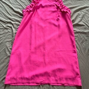 Lilly Pulitzer Fuchsia Ruffle Dress